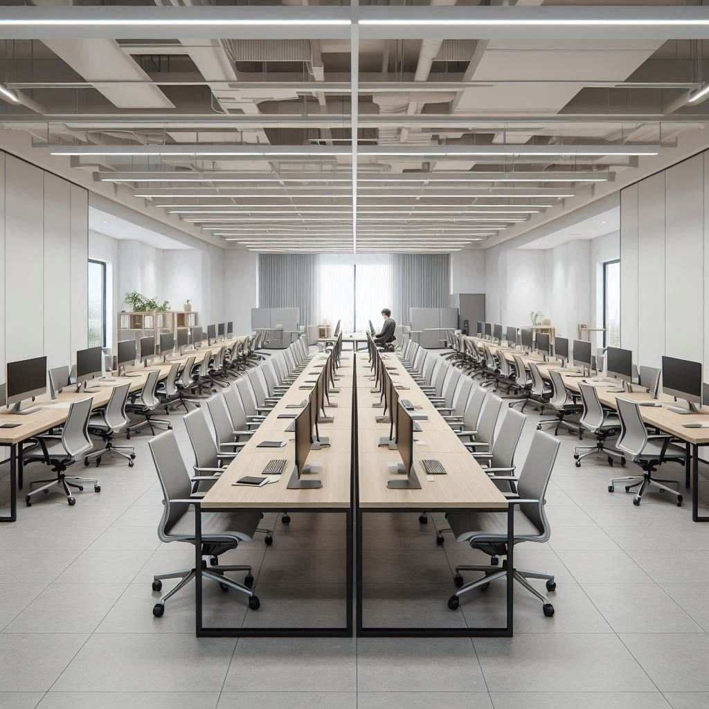 投资团队为部门座位批量调换协调写字楼办公员工专注力保护时容易漏掉哪些细节